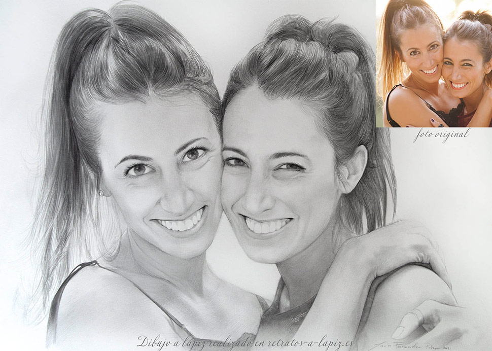 Retratos por encargo | Retratos a lápiz y carboncillo para regalar Retratos por encargo | Retratos a lápiz y carboncillo para regalar